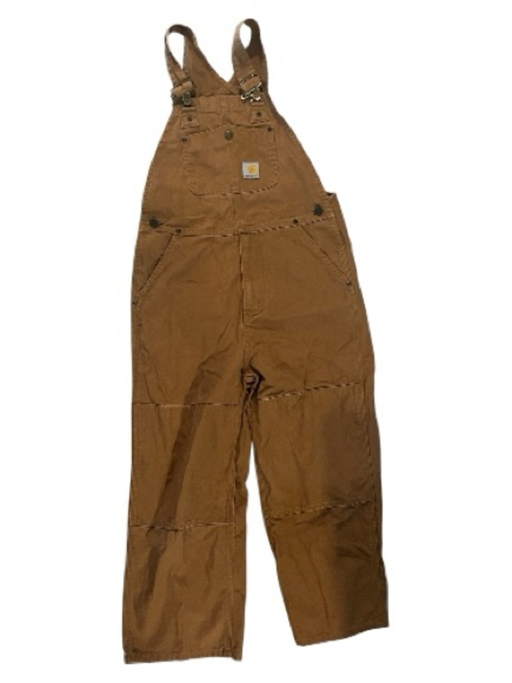 Carhartt Kids Tan Brown Workwear Overalls